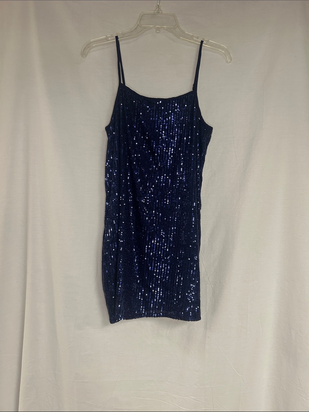 Aeropostale Navy Blue Sequin Mini Dress